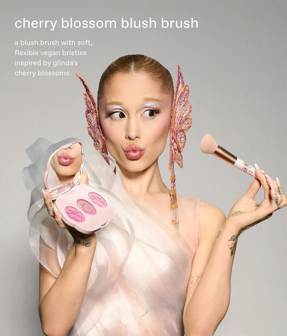 For Good Cherry Blossom Blush Brush | R.E.M X WICKED