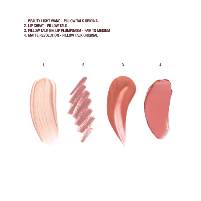 PILLOW TALK ICONIC LIP AND CHEEK SECRETS