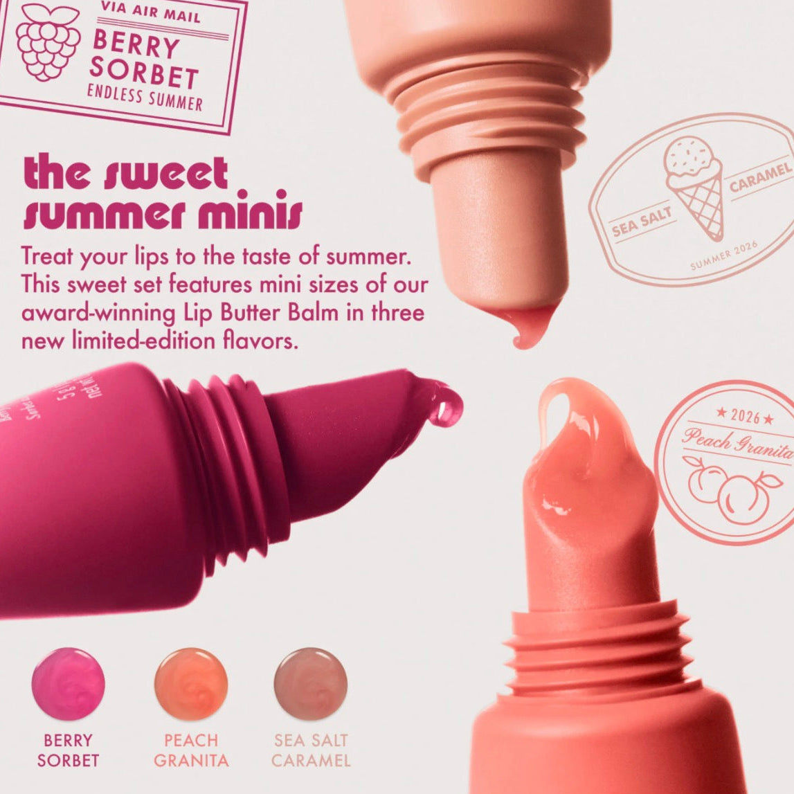 Lip Butter Balm Mini Trio