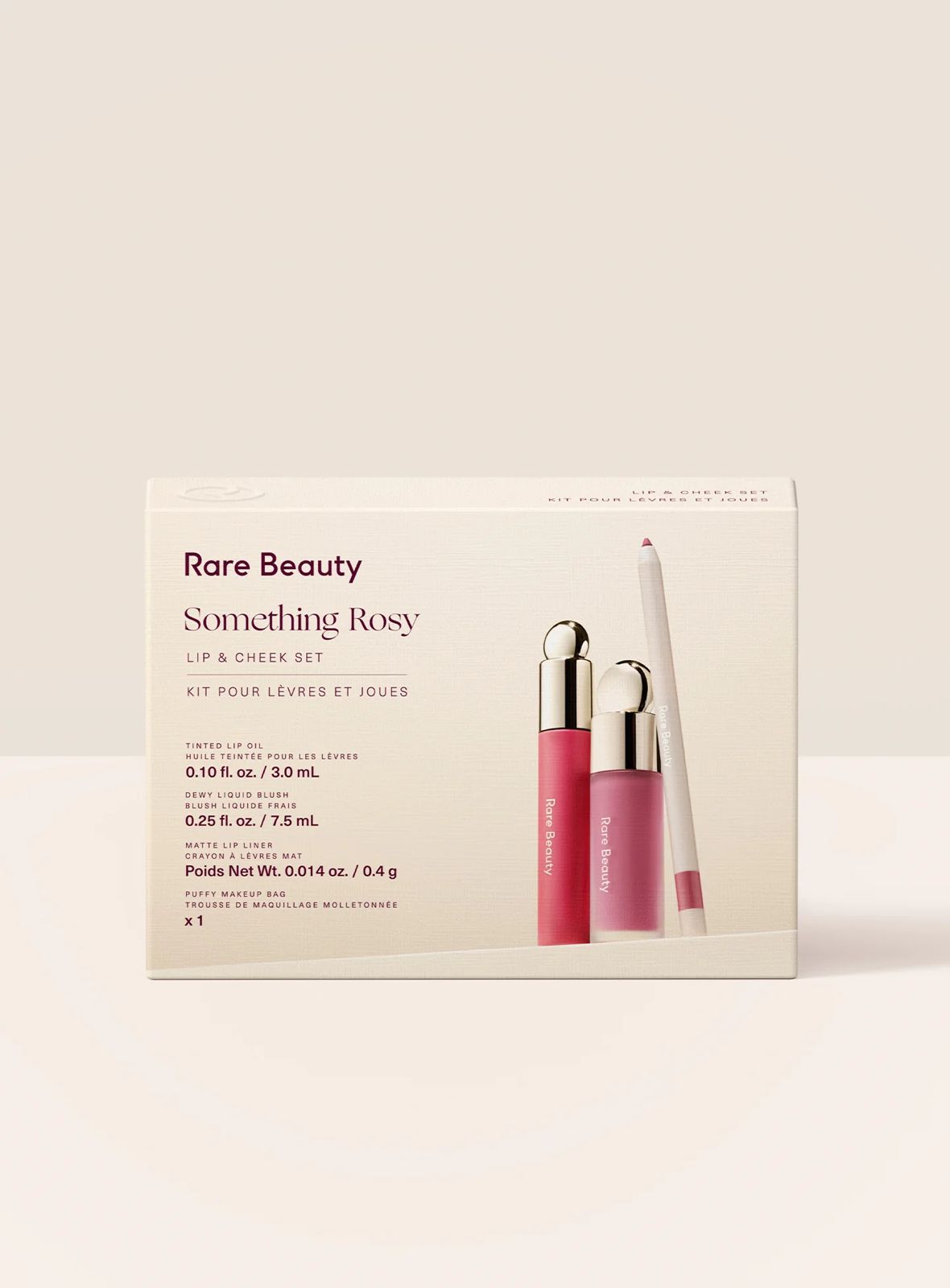 Something Rosy Lip & Cheek Set | RARE BEAUTY
