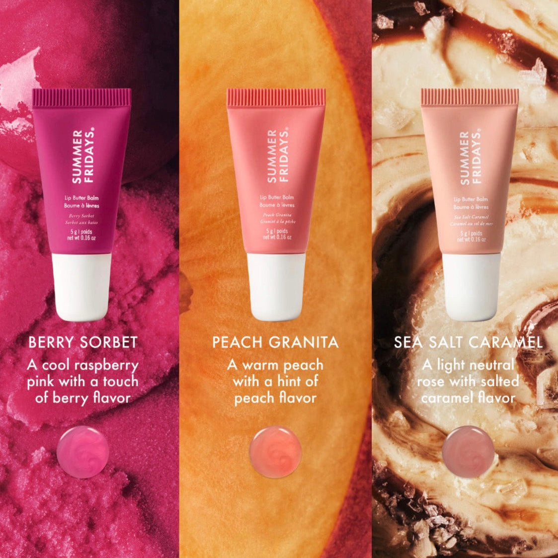 Lip Butter Balm Mini Trio