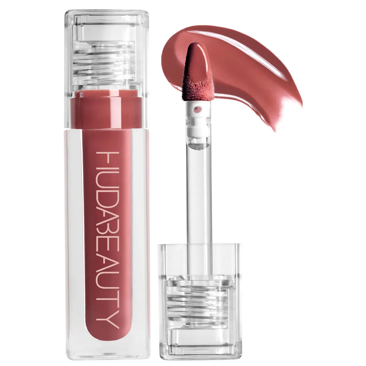 Faux Filler Shiny Non-Sticky Lip Gloss | HUDA BEAUTY