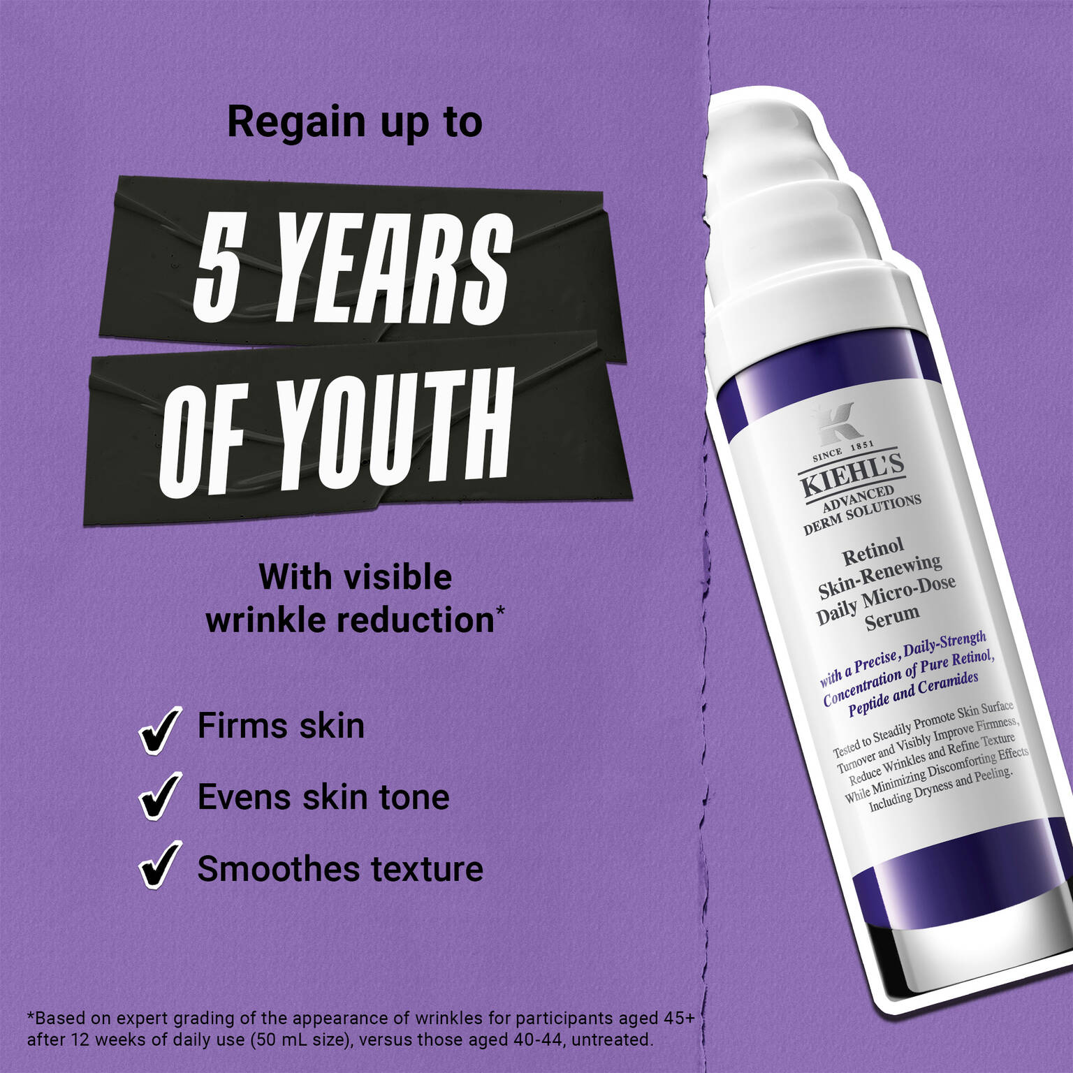 Micro-Dose Anti-Aging Retinol Serum with Ceramides and Peptide