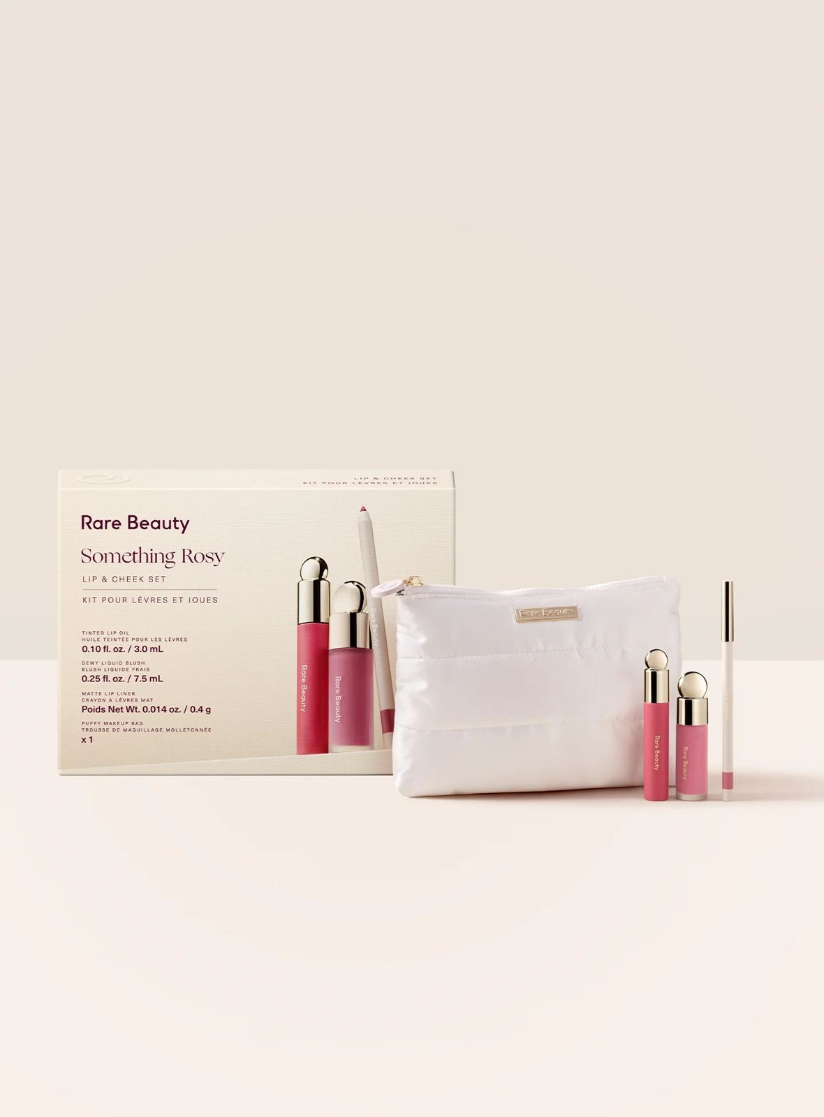 Something Rosy Lip & Cheek Set | RARE BEAUTY