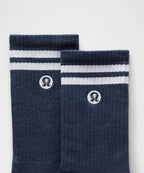 Daily Essential Crew Socks Striped