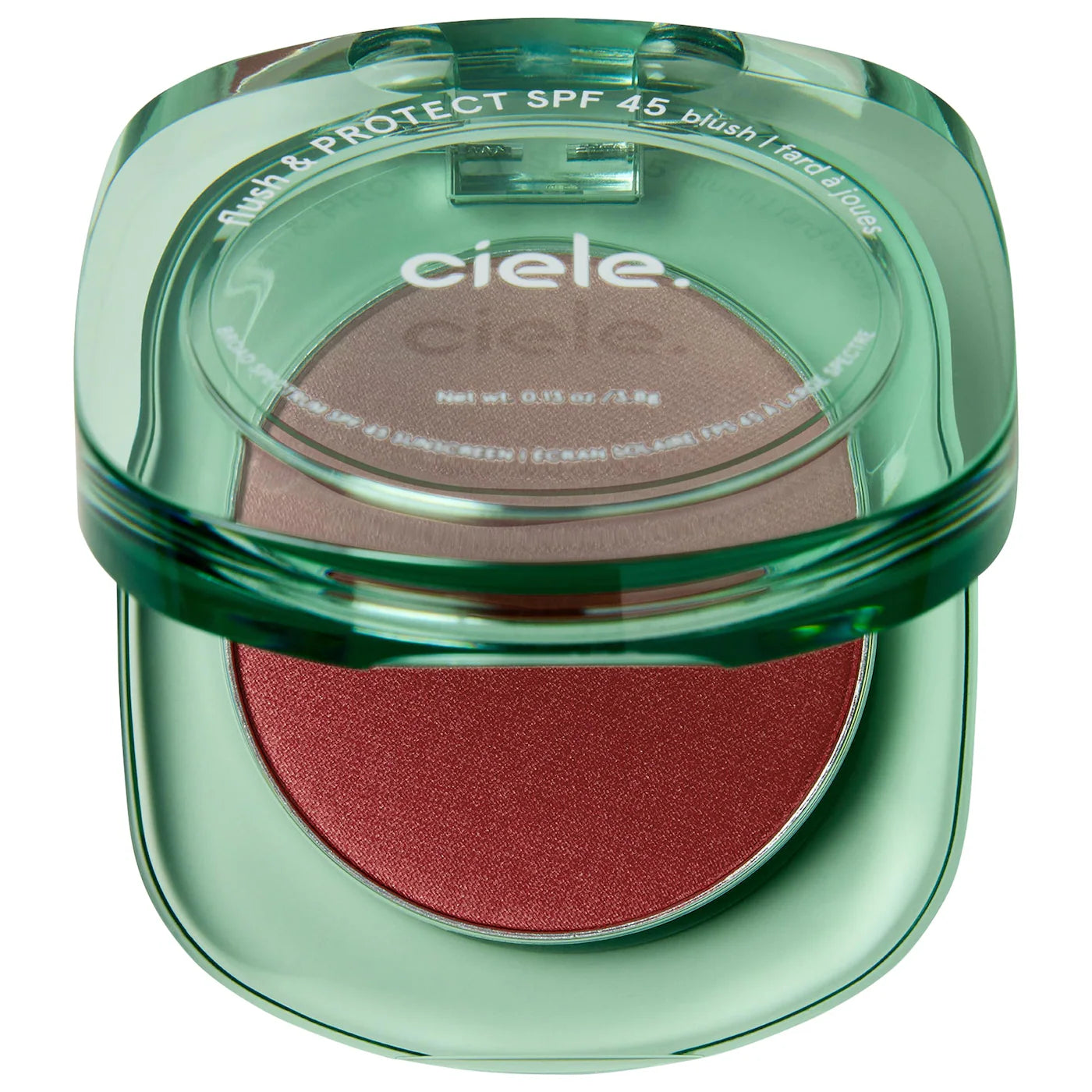 flush & PROTECT SPF 45+ powder blush | CIELE