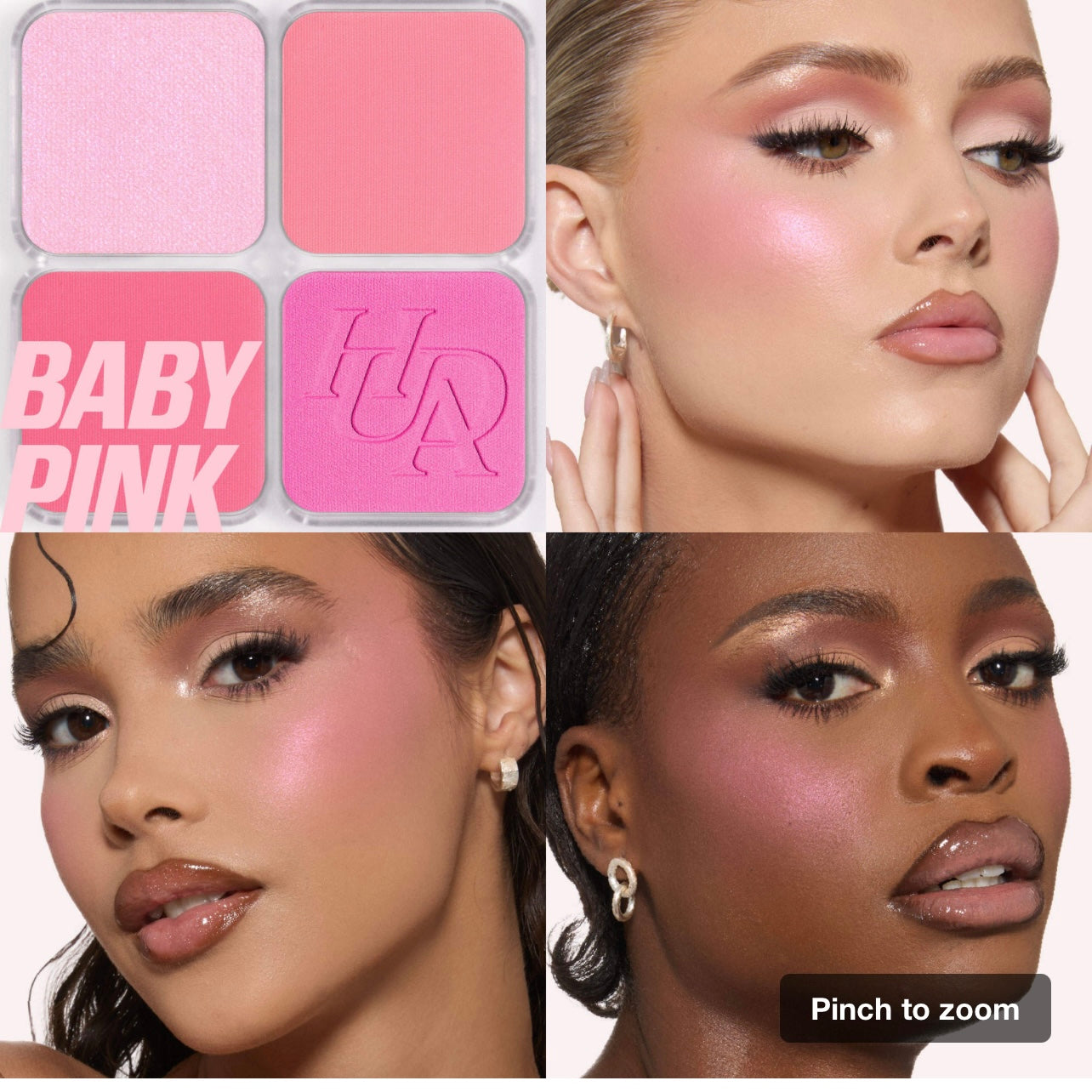 Blush Filter Blurring Blushlighters Palette