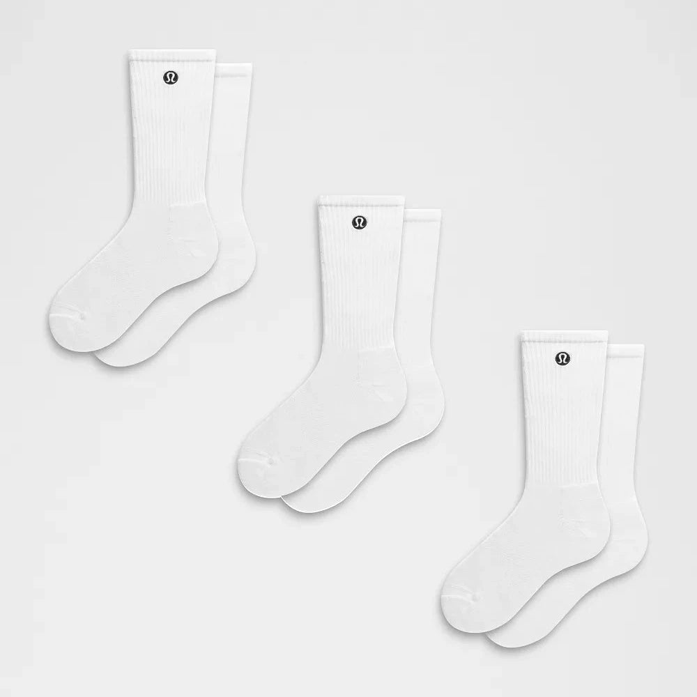 Calcetines Daily Crew Unisex — Set de 3