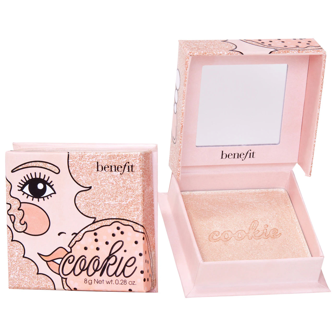 Cookie and Tickle Shimmer Finish Powder Highlighters | BENEFIT