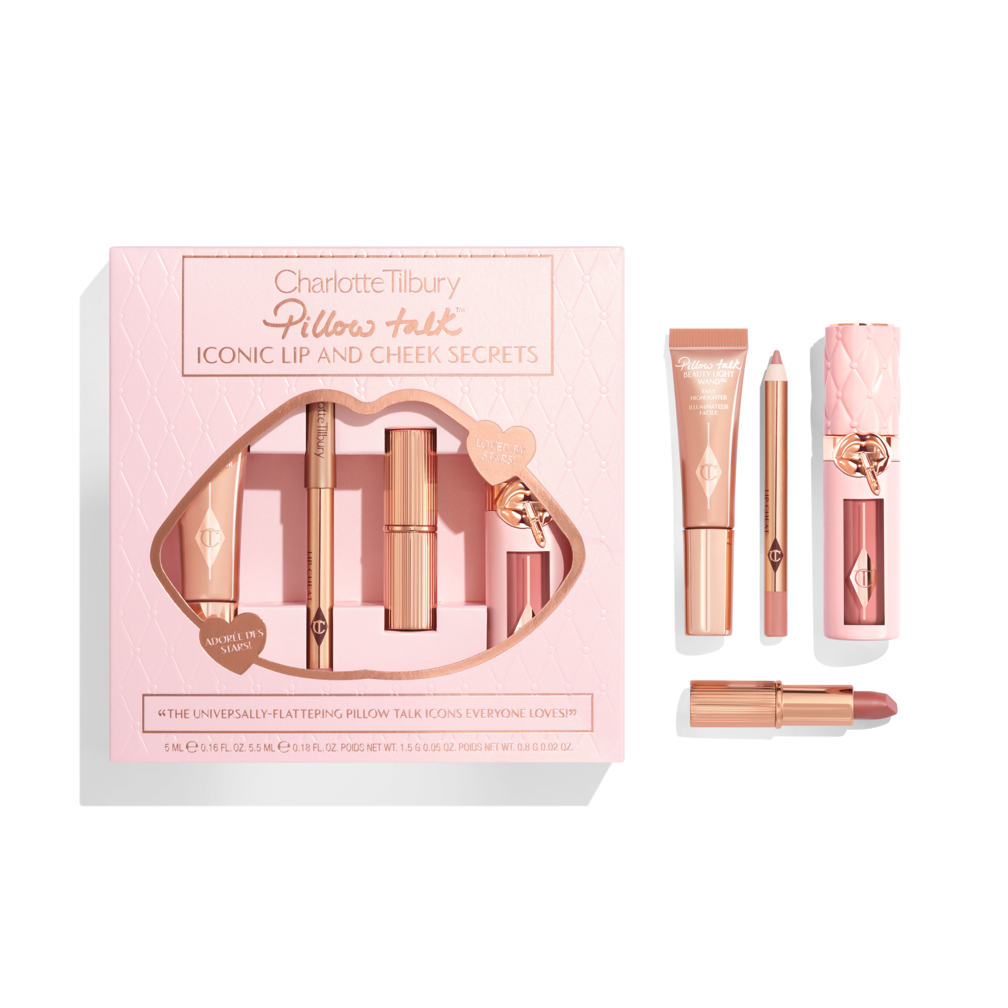 PILLOW TALK ICONIC LIP AND CHEEK SECRETS