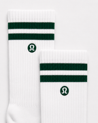 Daily Essential Crew Socks Striped