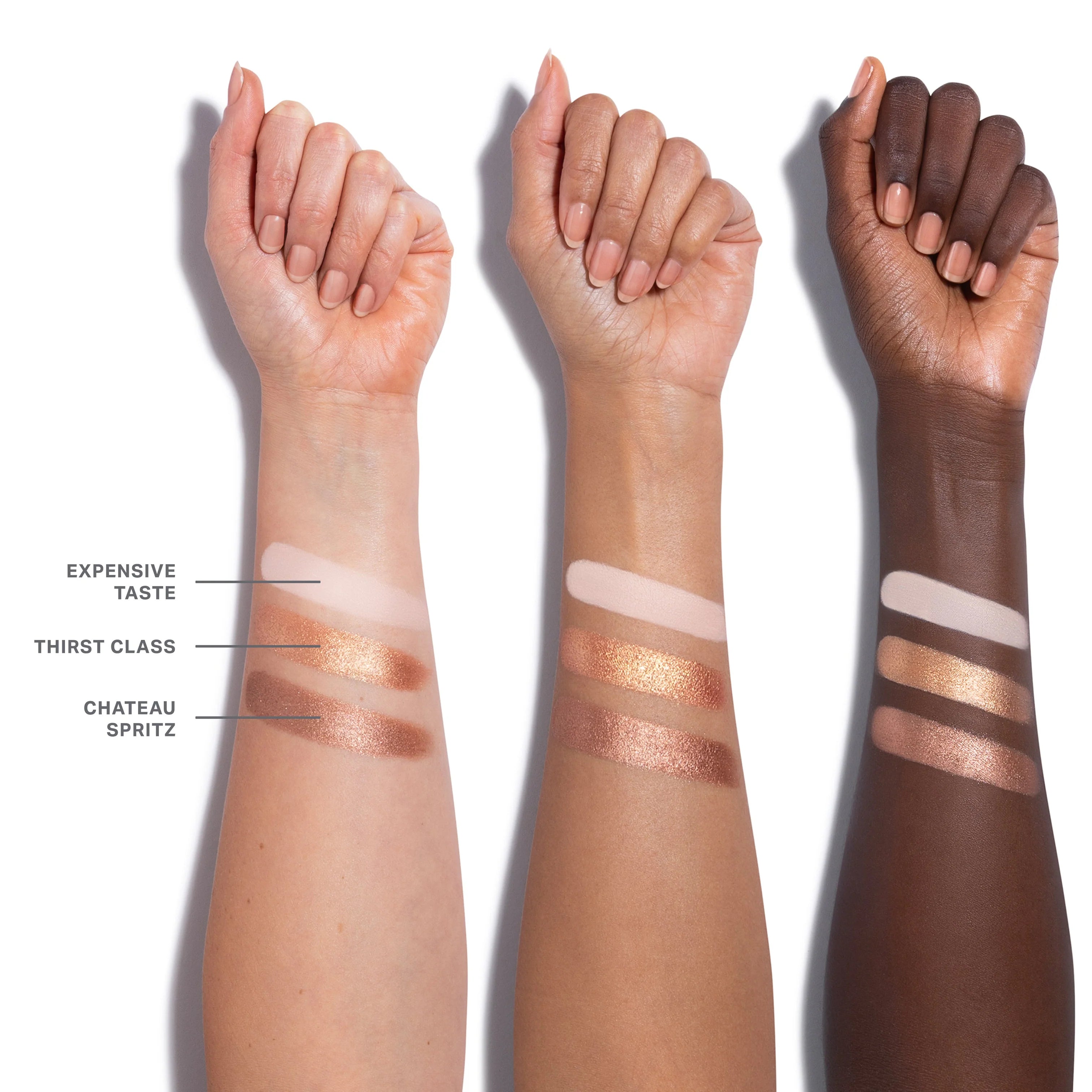 Dazzling Metallics Eyeshadow Trio