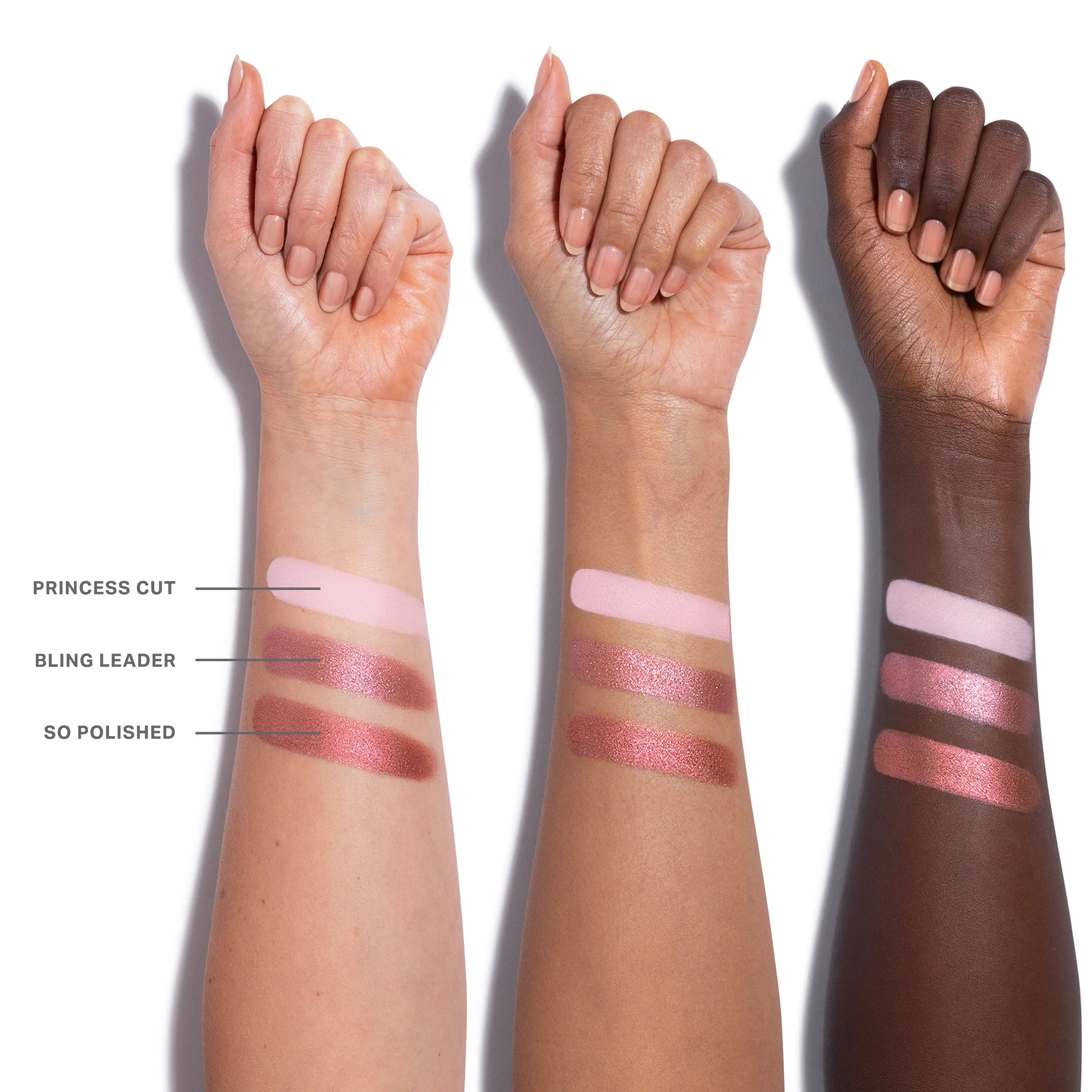 Dazzling Metallics Eyeshadow Trio