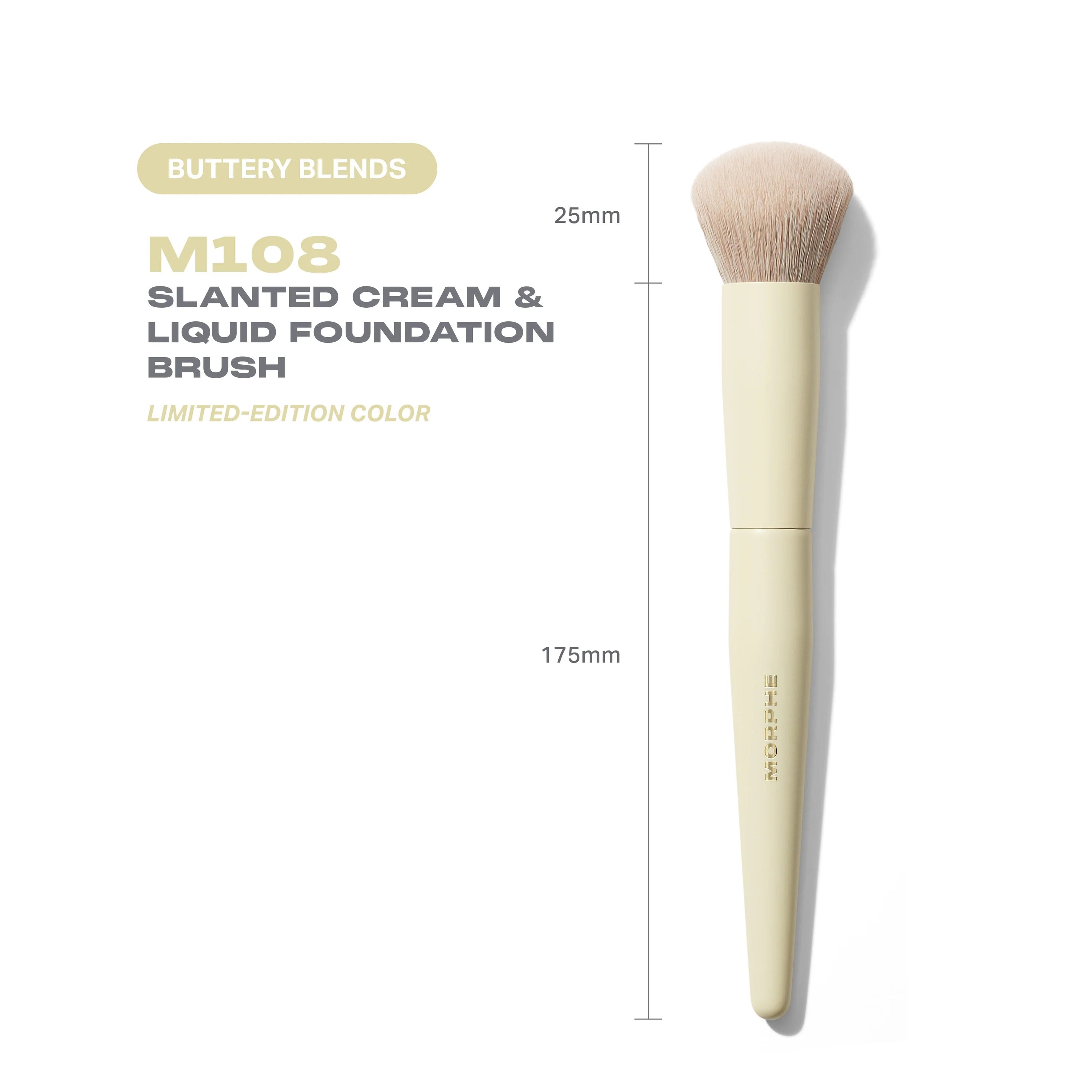 Buttery Blends M108 Slanted Foundation Brush