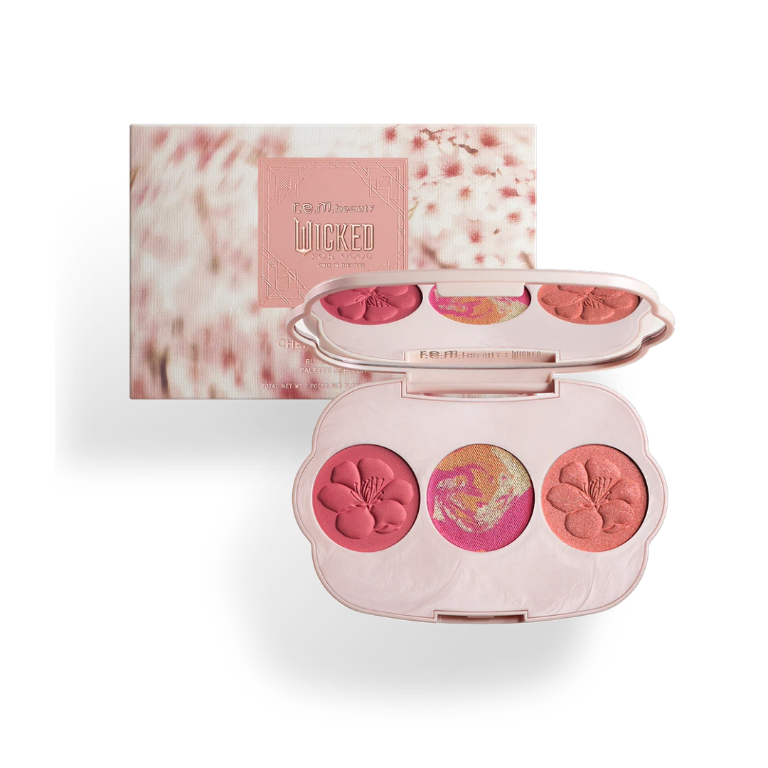 For Good Cherry Blossom Blush Palette | r.e.m. beauty x Wicked