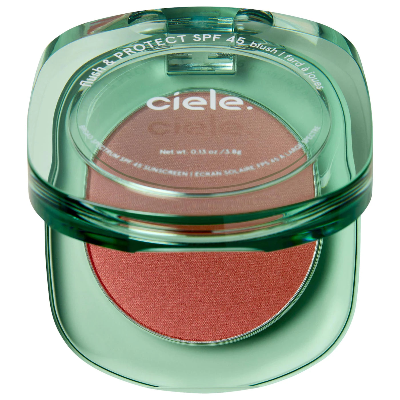 flush & PROTECT SPF 45+ powder blush | CIELE