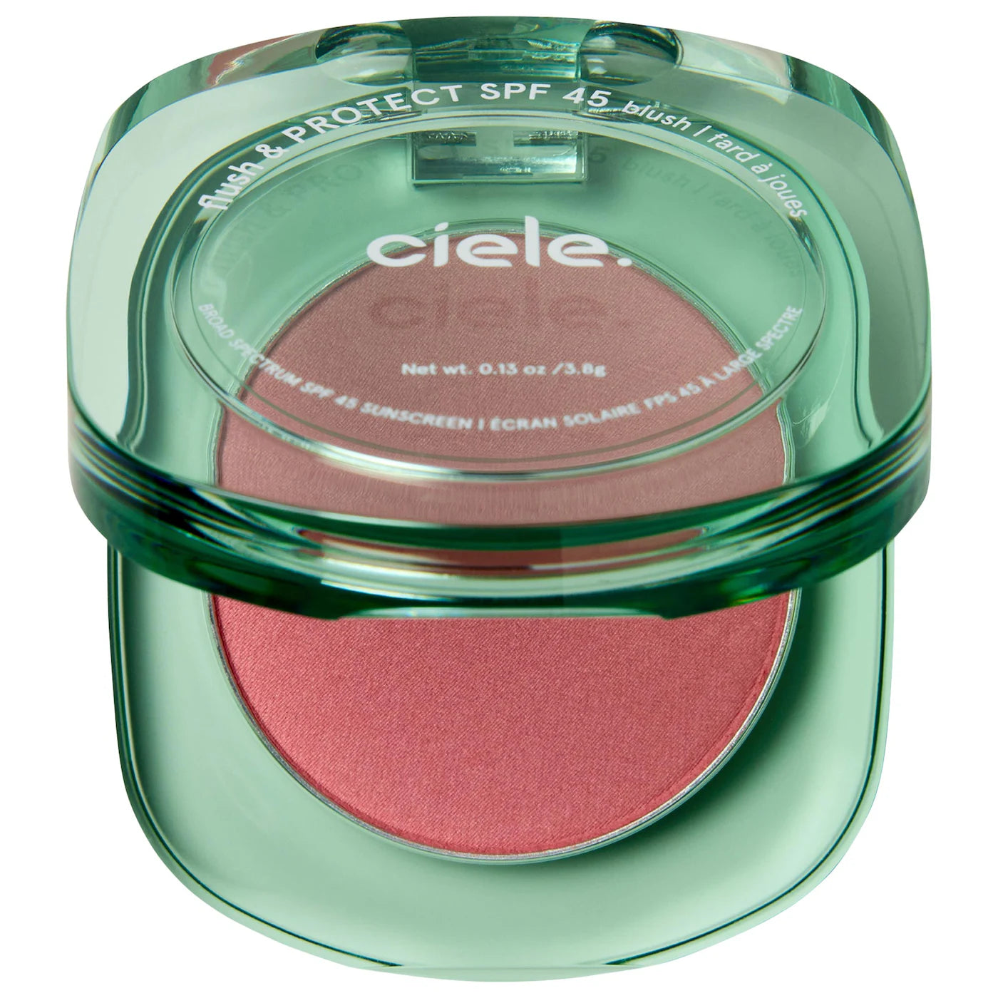 flush & PROTECT SPF 45+ powder blush | CIELE