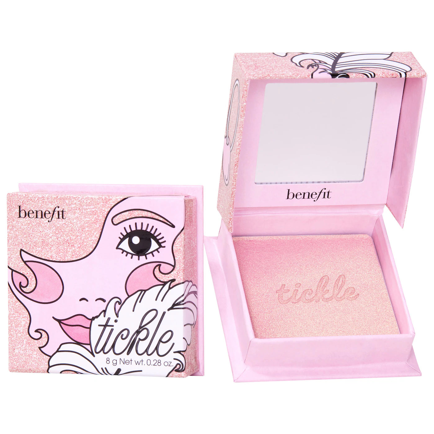 Cookie and Tickle Shimmer Finish Powder Highlighters | BENEFIT