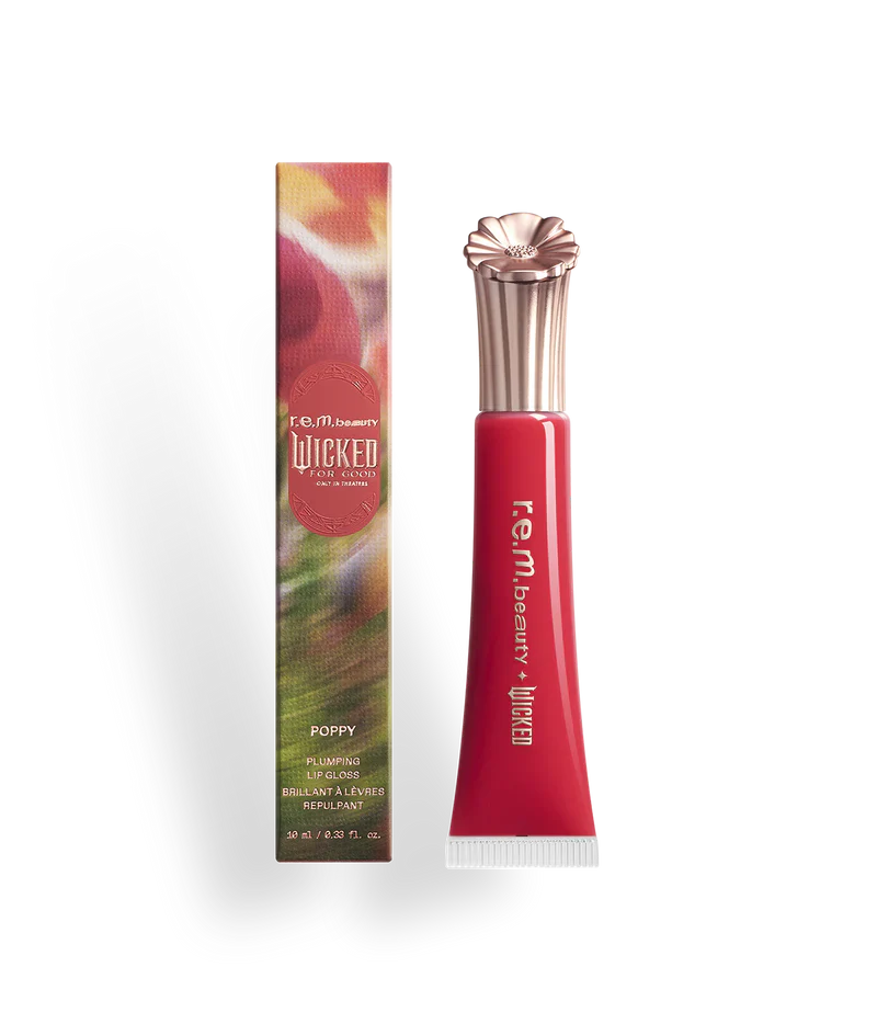 For Good Poppy Plumping Lip Gloss | R.E.M X WICKED