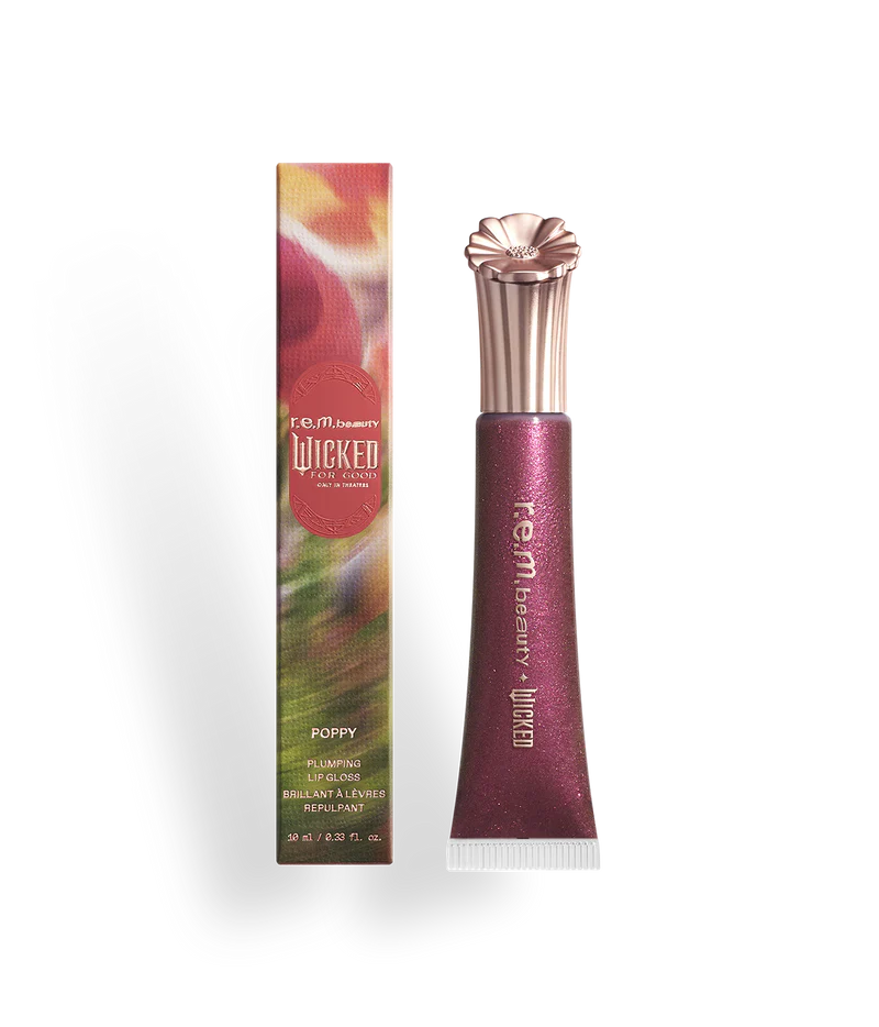 For Good Poppy Plumping Lip Gloss | R.E.M X WICKED