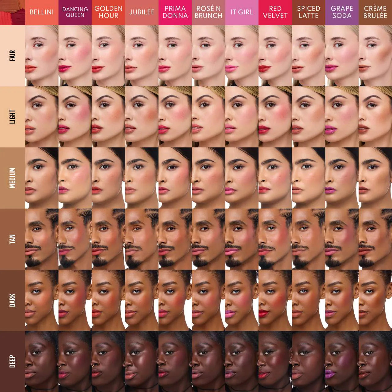 Yummy Skin Blurring Balm Powder Flushed - Matte Color for Cheek & Lip