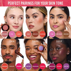 Yummy Skin Blurring Balm Powder Flushed - Matte Color for Cheek & Lip