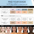 Hy-Glam Brightening & Hydrating Medium to Full Coverage Crease Proof Serum Concealer | NATASHA DENONA