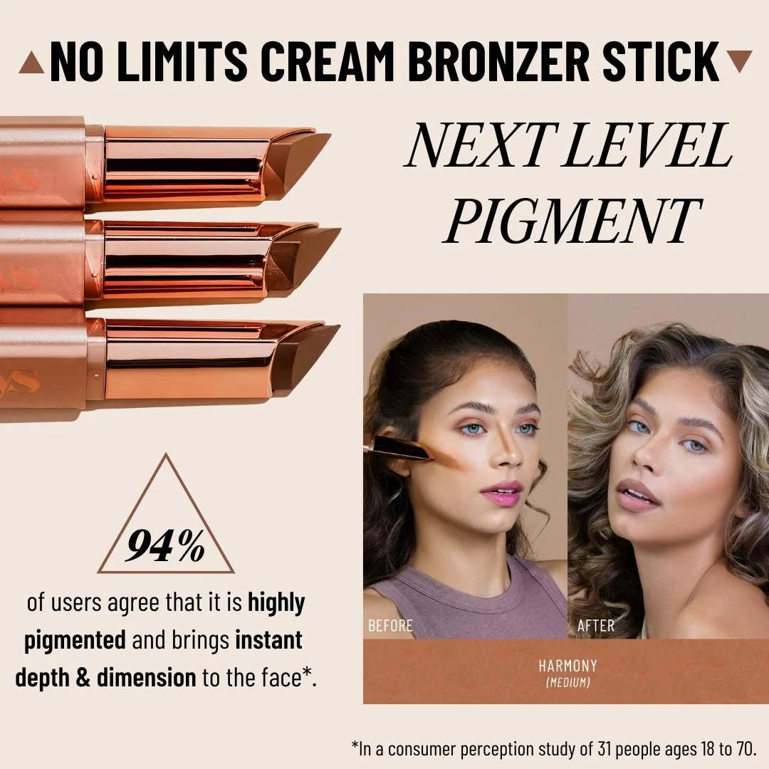 No Limits Cream Bronzer and Contour Stick | LYS BEAUTY