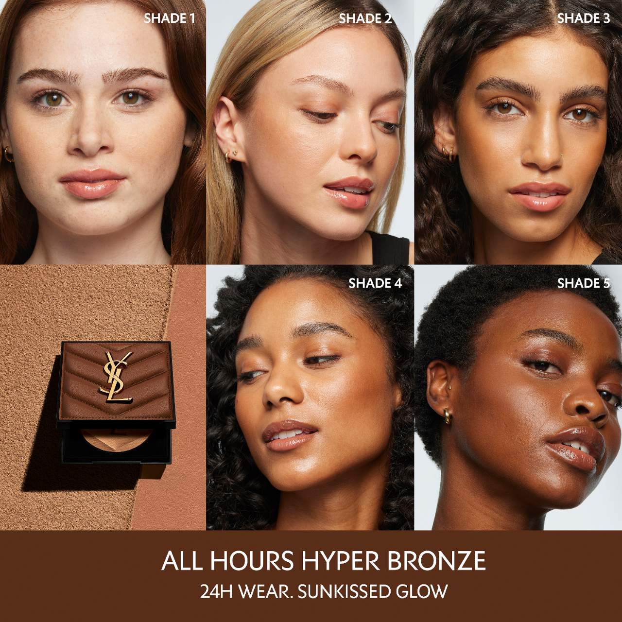 All Hours 24H Hyper Sunkissed Glow Bronzer | YSL