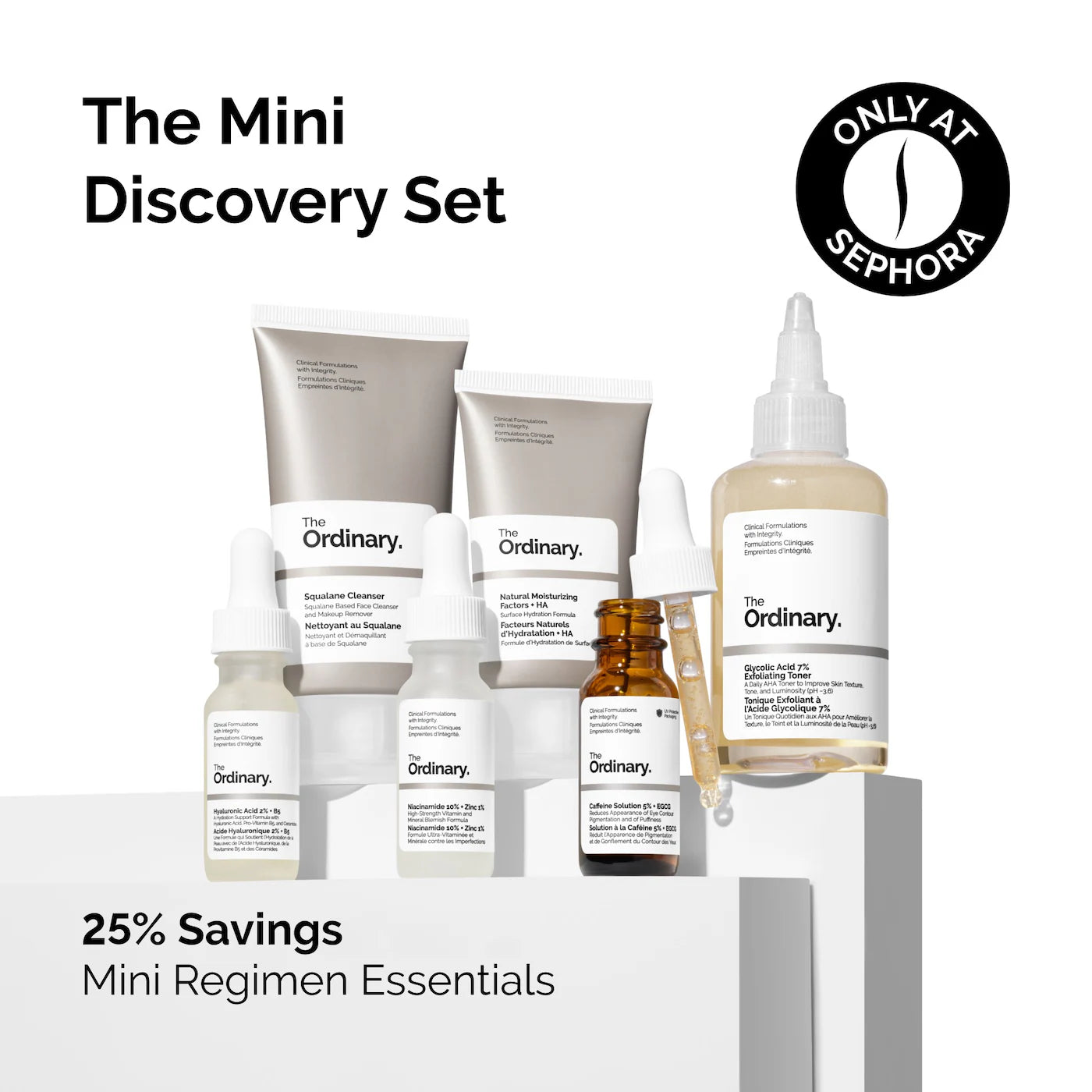 The Mini Discovery Skincare Gift Set | THE ORDINARY