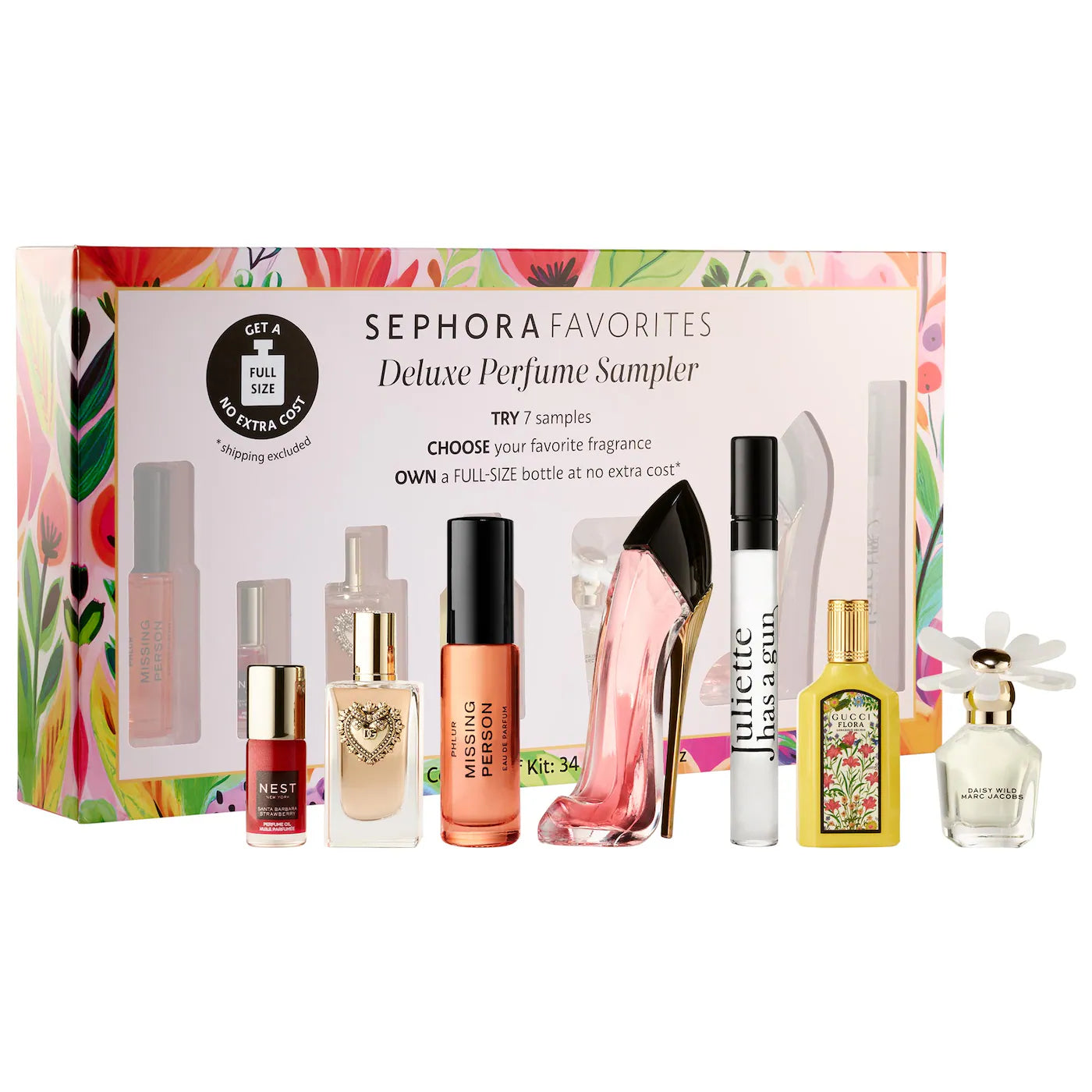 Mini Deluxe Perfume Sampler Set con cupon canjeable | Sephora Favorites