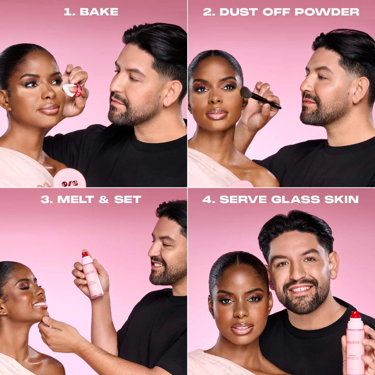 Powder Melt Glass Setting Spray | ONE SIZE