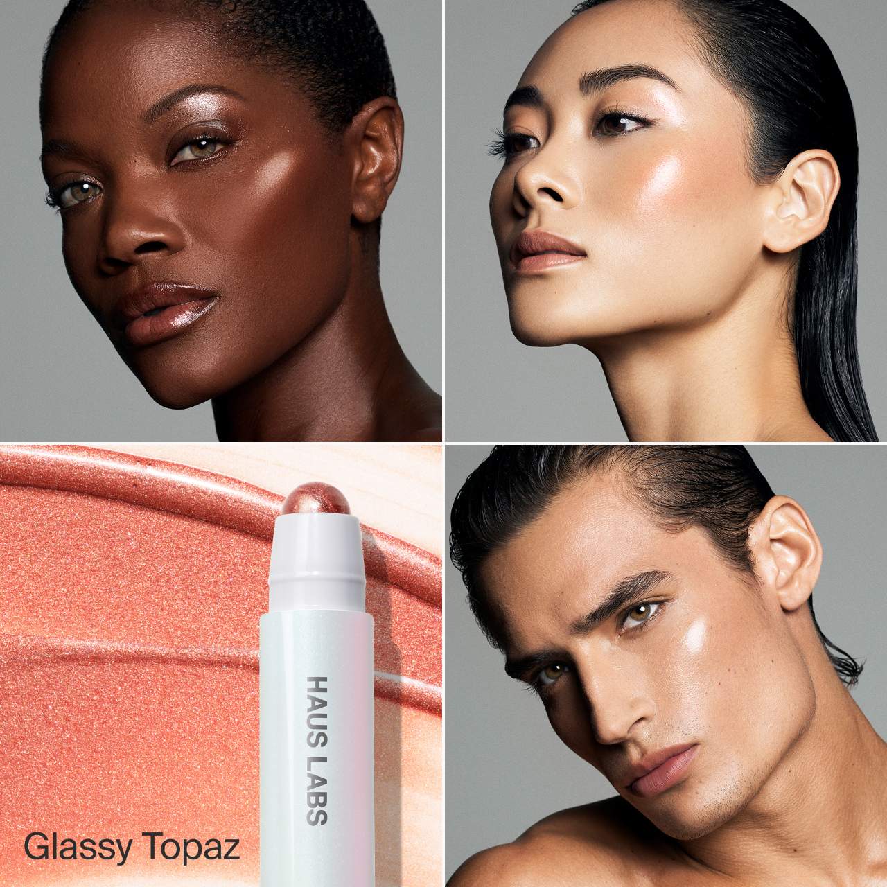 Bio-Radiant Glassy Balm Highlighter Stick  | HAUSLABS