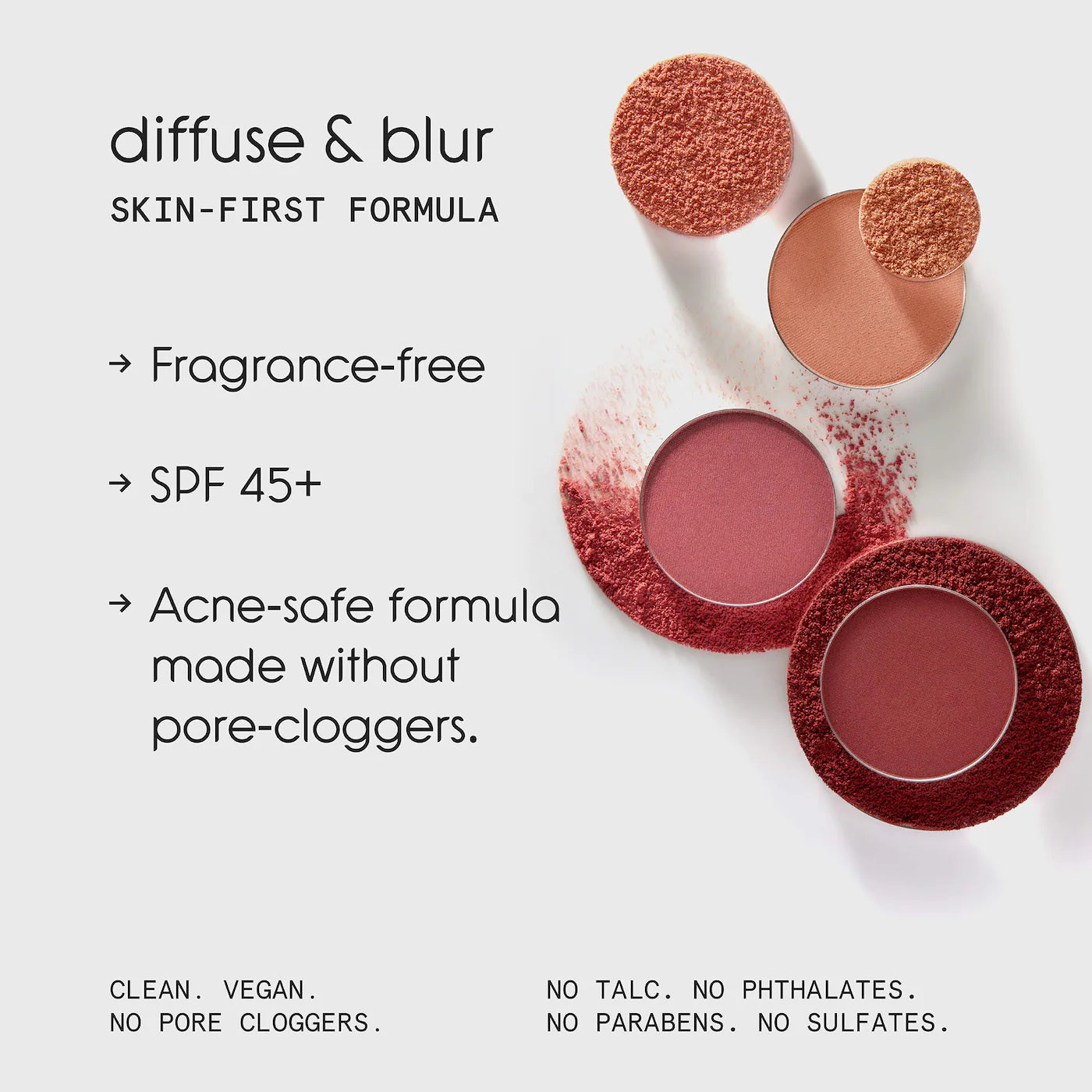 flush & PROTECT SPF 45+ powder blush | CIELE