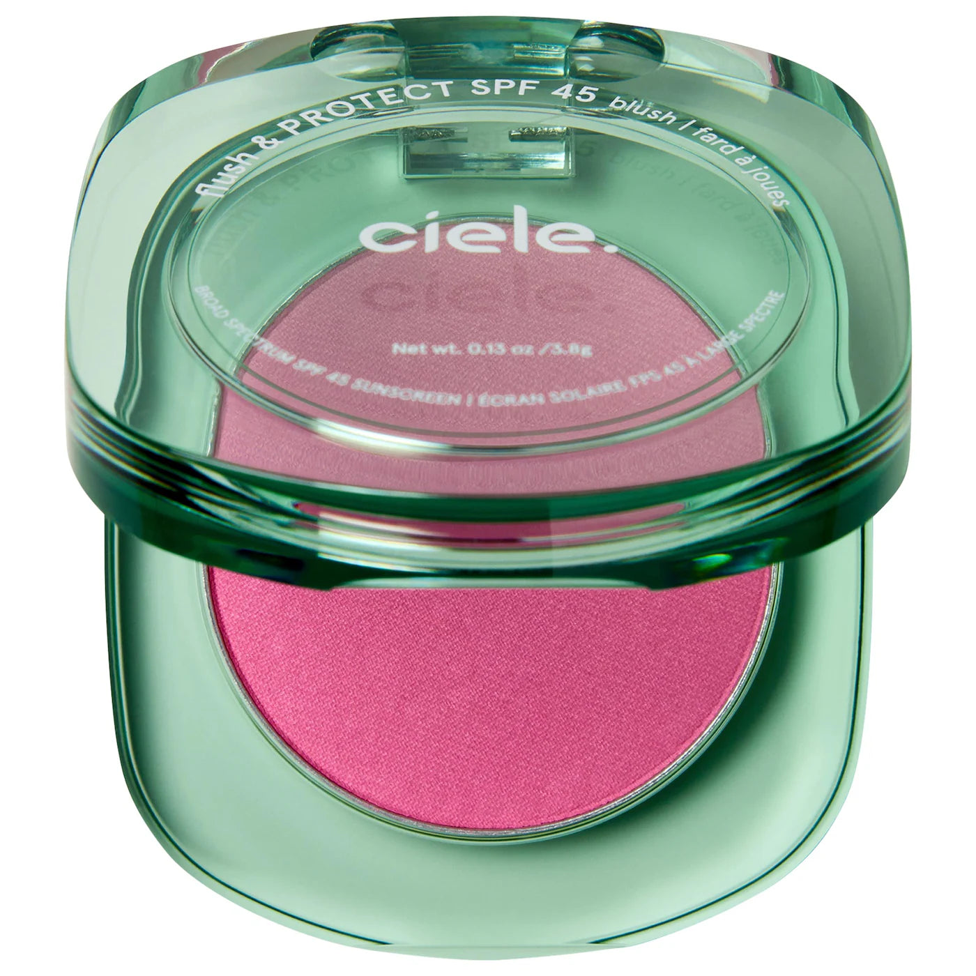 flush & PROTECT SPF 45+ powder blush | CIELE