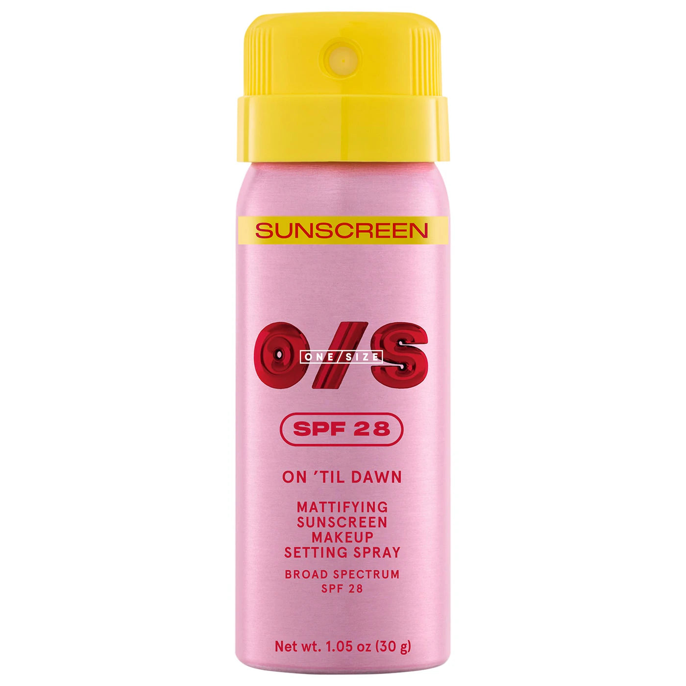 On 'Til Dawn Mattifying Sunscreen Makeup Setting Spray SPF 28 | ONE SIZE