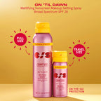 On 'Til Dawn Mattifying Sunscreen Makeup Setting Spray SPF 28 | ONE SIZE