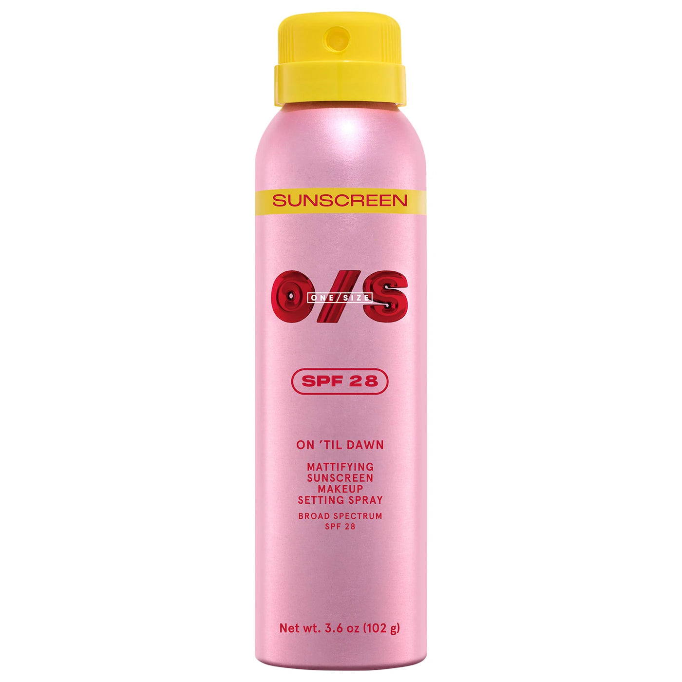On 'Til Dawn Mattifying Sunscreen Makeup Setting Spray SPF 28 | ONE SIZE