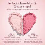 Pillow Talk Beauty Soulmates Airbrush Flawless Finish Brightening and Blush Powder Palette *PREORDER*