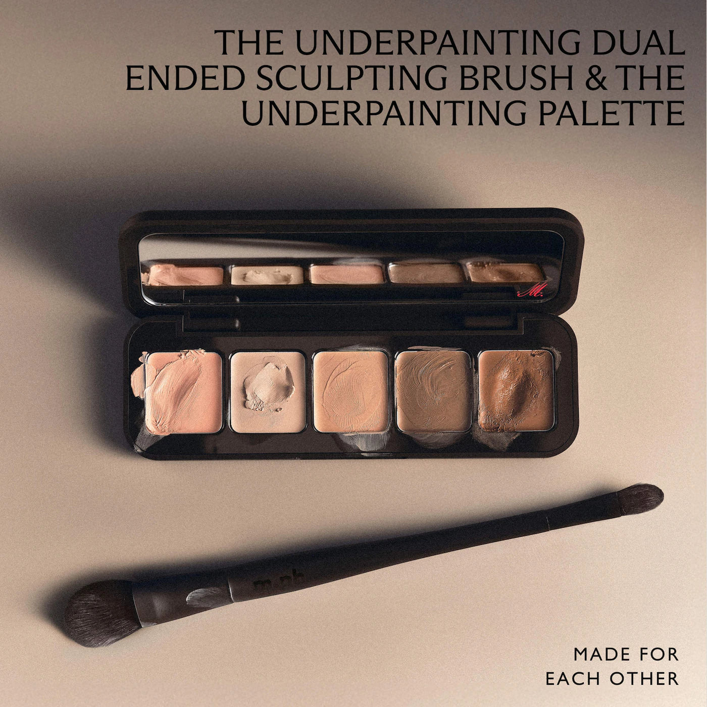 Underpainting Dual-Ended Sculpting Brush | m.ph by Mary Phillips