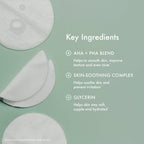 Gentle Reset Daily Exfoliating Pads to Smooth + Minimize Pores with AHAs | SUMMER FRIDAYS