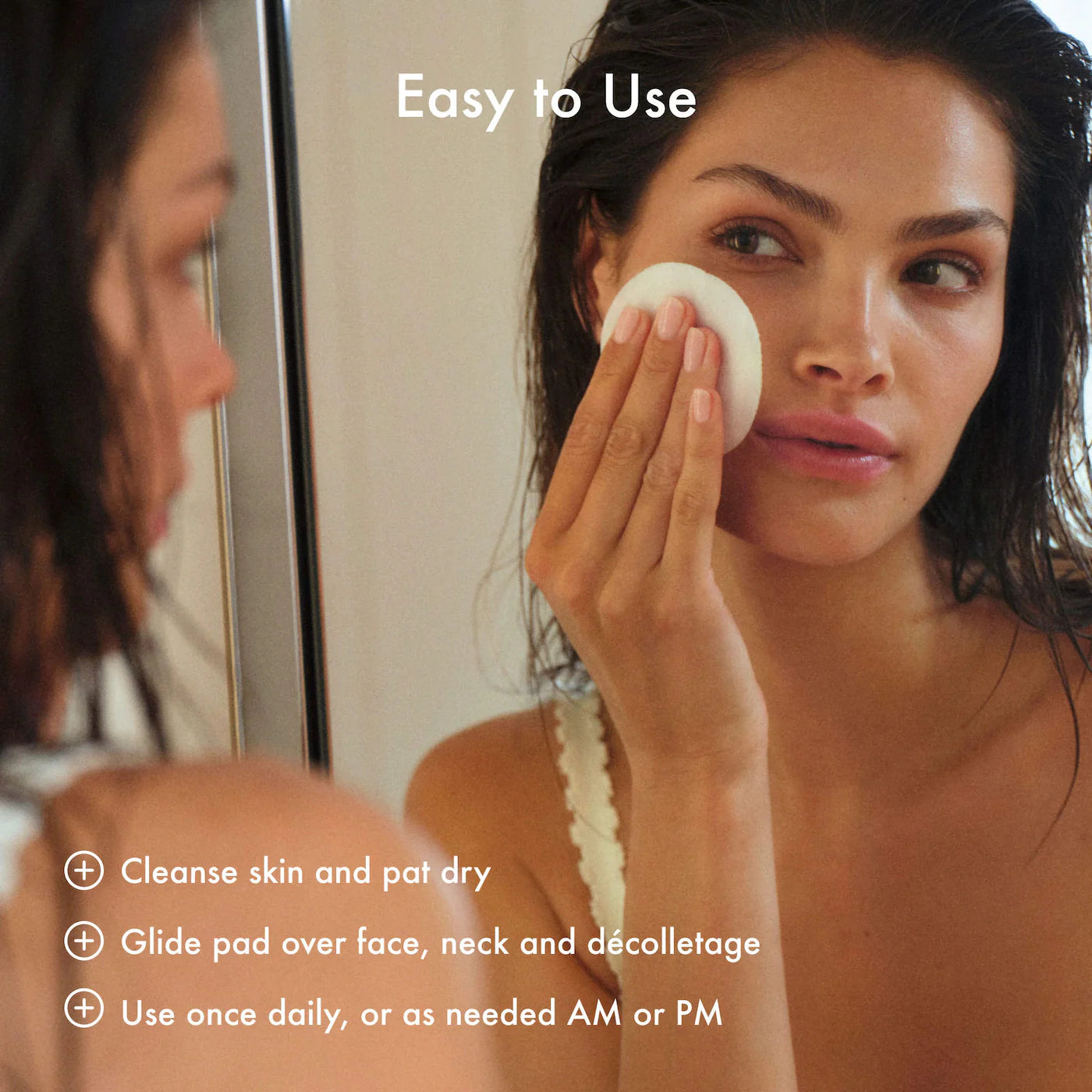 Gentle Reset Daily Exfoliating Pads to Smooth + Minimize Pores with AHAs | SUMMER FRIDAYS