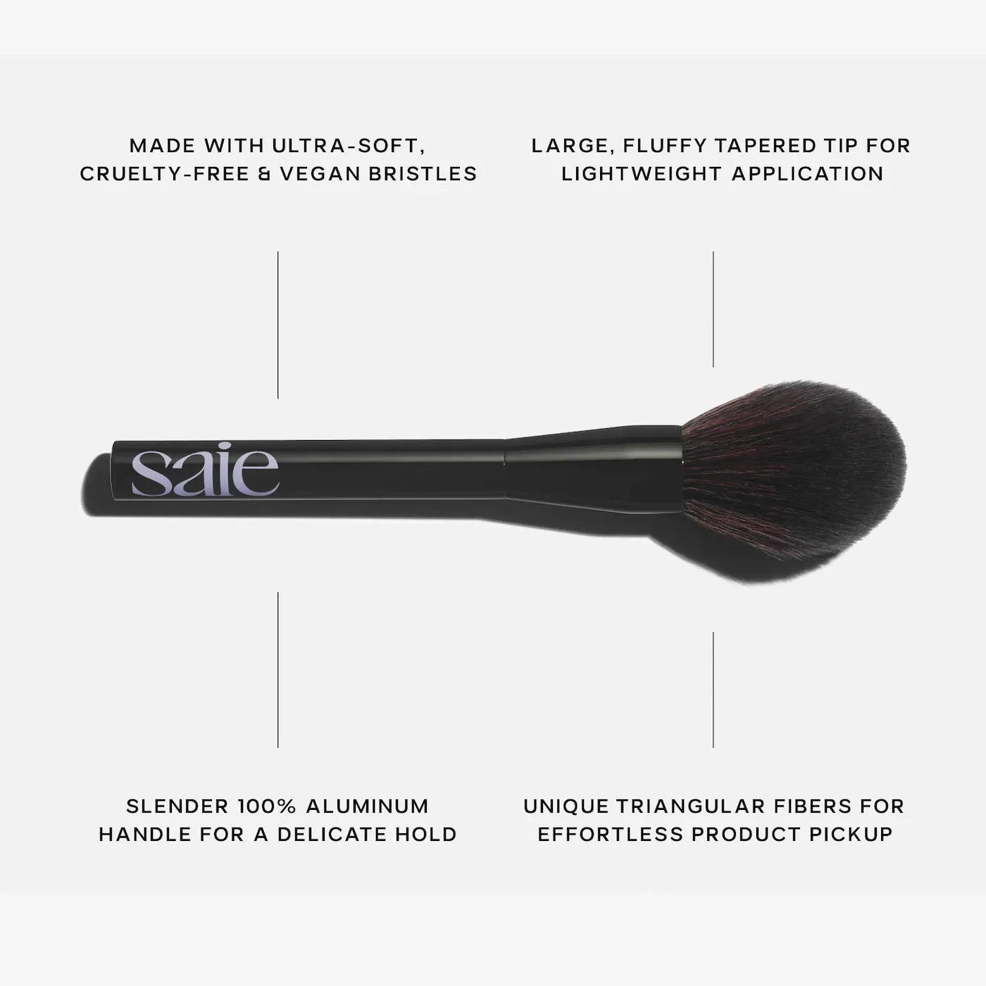 All-Over Powder Brush | SAIE