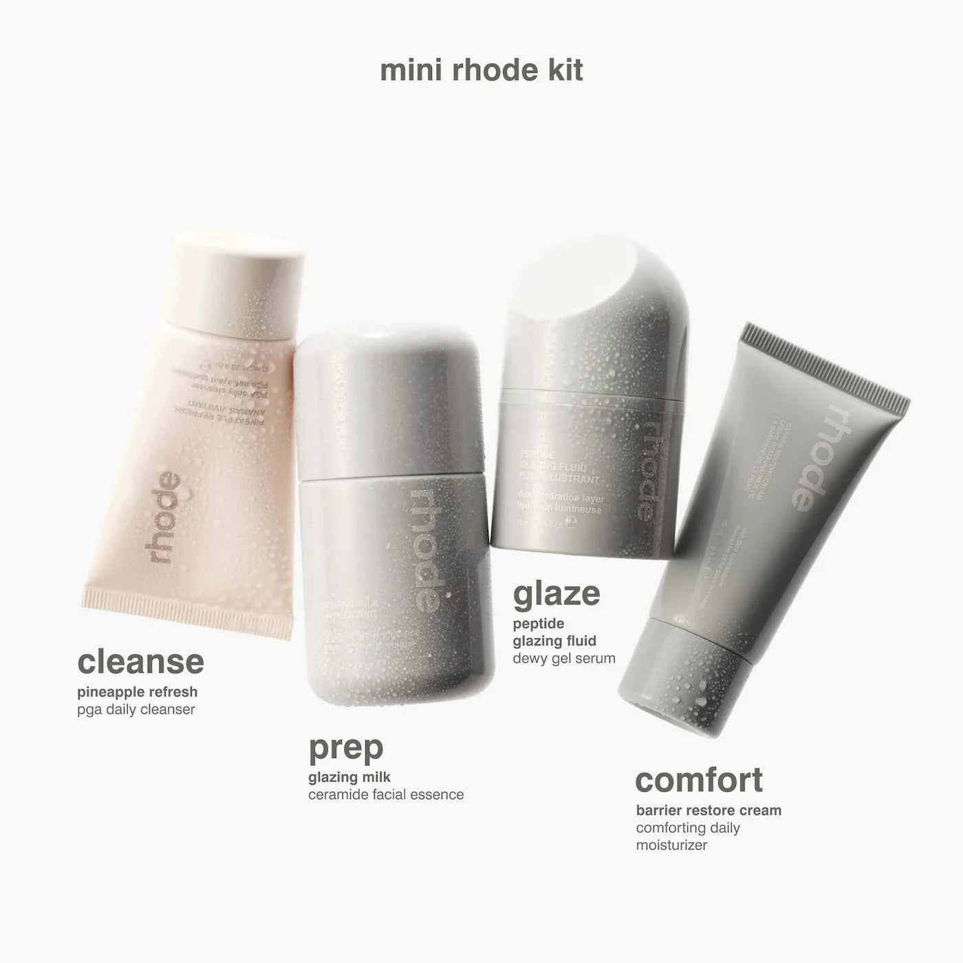 Mini Rhode Kit Glazed Skincare Essentials | RHODE