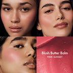 The Dewy Pink Set with mini Lip Butter Balm in Pink Sugar | SUMMER FRIDAYS