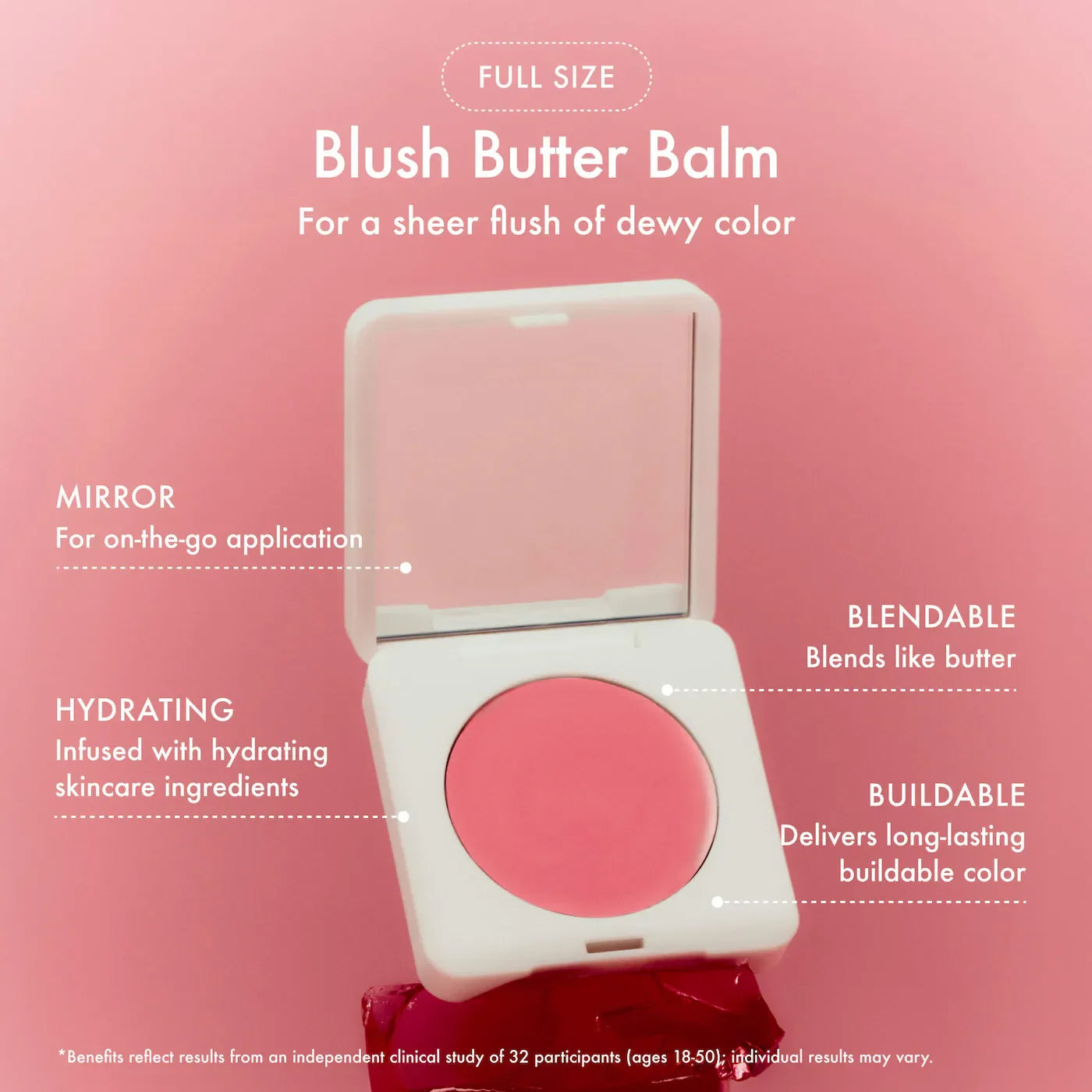 The Dewy Pink Set with mini Lip Butter Balm in Pink Sugar | SUMMER FRIDAYS