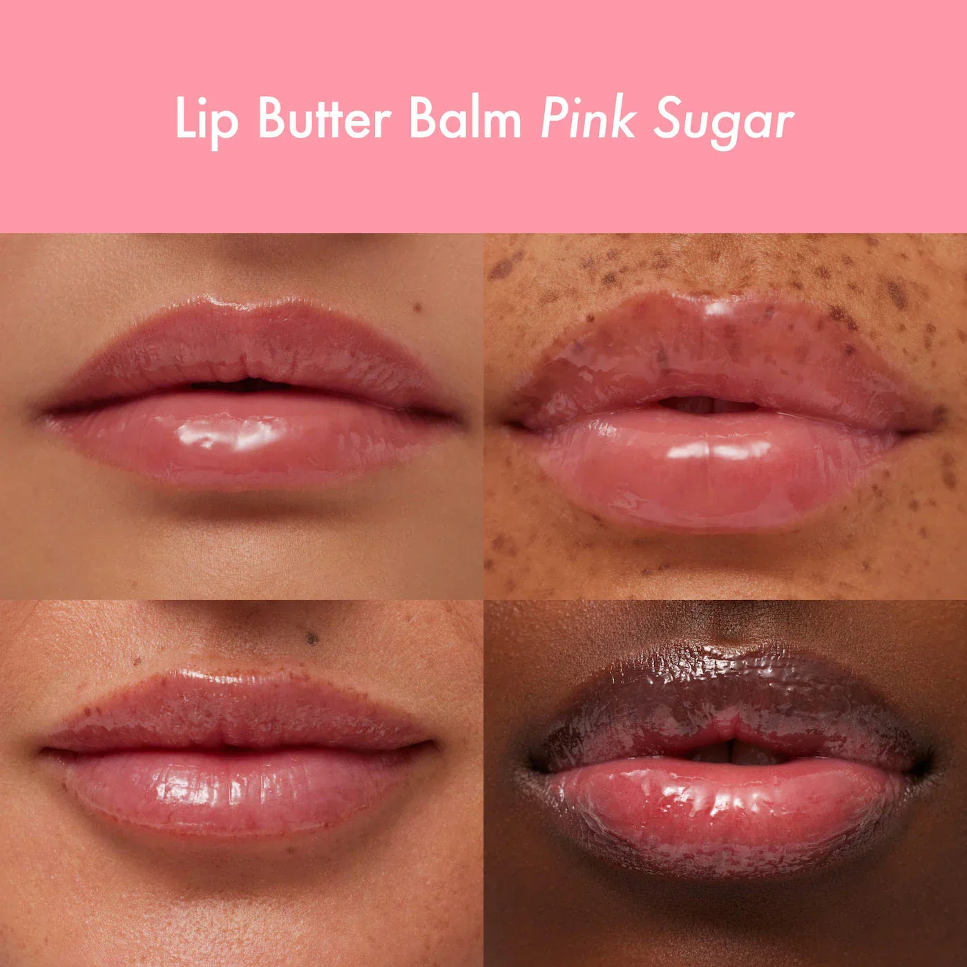 The Dewy Pink Set with mini Lip Butter Balm in Pink Sugar | SUMMER FRIDAYS