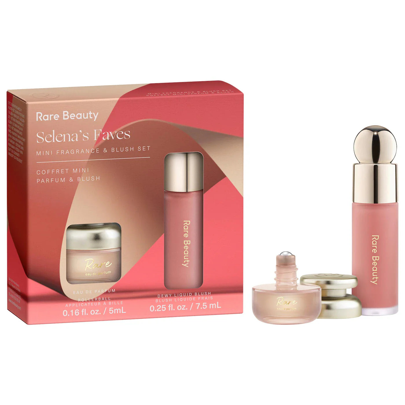 Selena's Faves Mini Fragrance & Blush Set | RARE BEAUTY