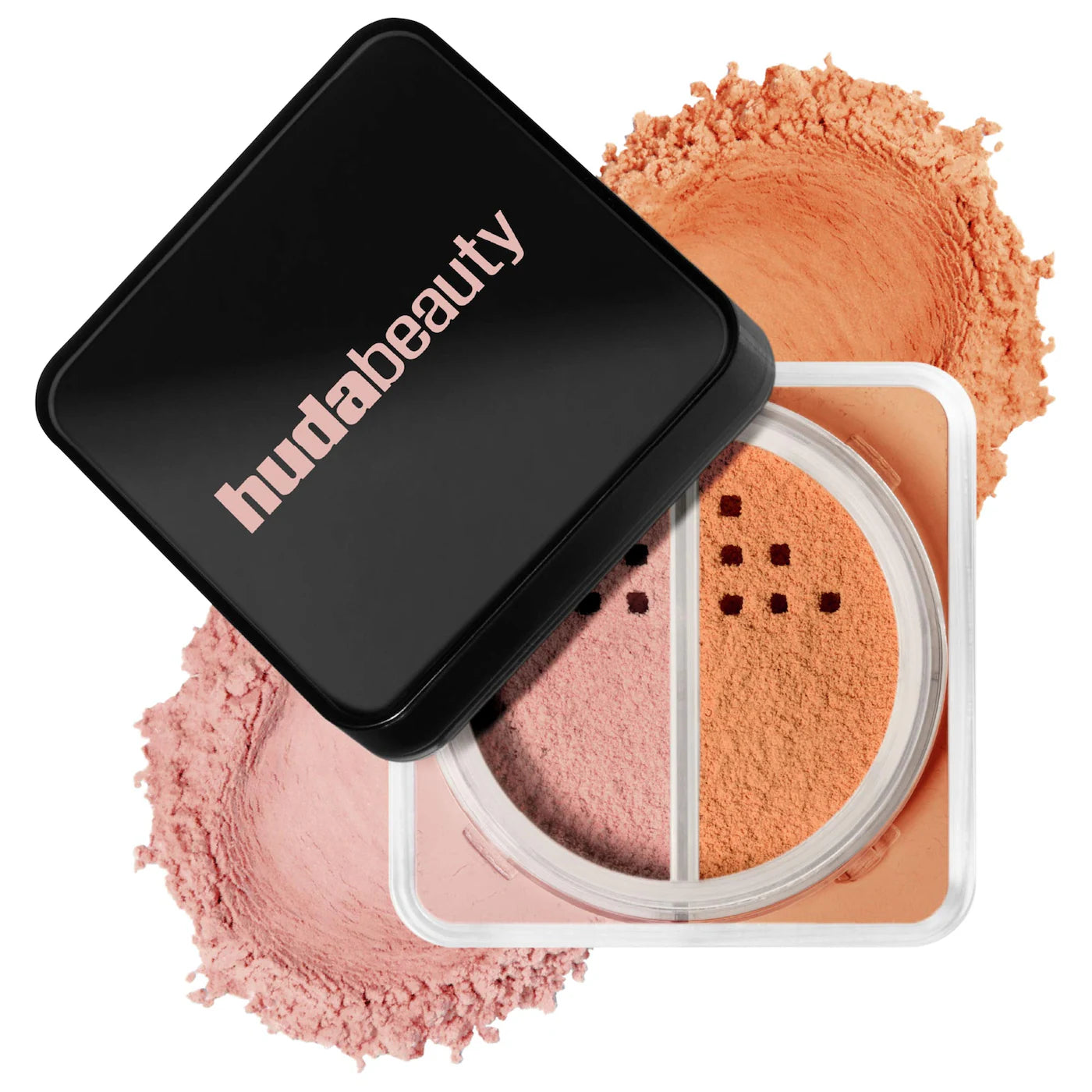 Easy Bake Loose Powder Brightening + Correcting Duo | HUDA BEATY