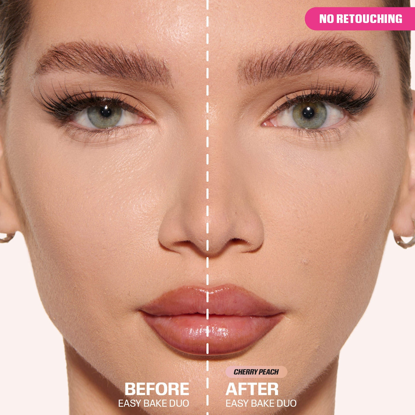 Easy Bake Loose Powder Brightening + Correcting Duo | HUDA BEATY